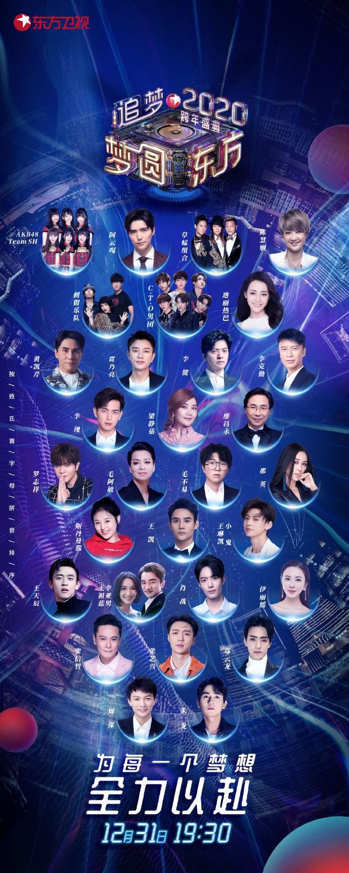 2020各大卫视跨年：谁家的晚会最让你难忘？