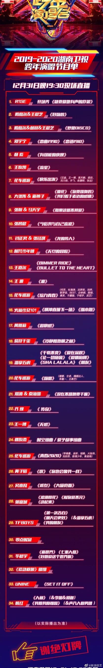 2020各大卫视跨年：谁家的晚会最让你难忘？