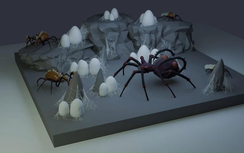 3D蜘蛛网模型制作教程：简单易上手，快速建模