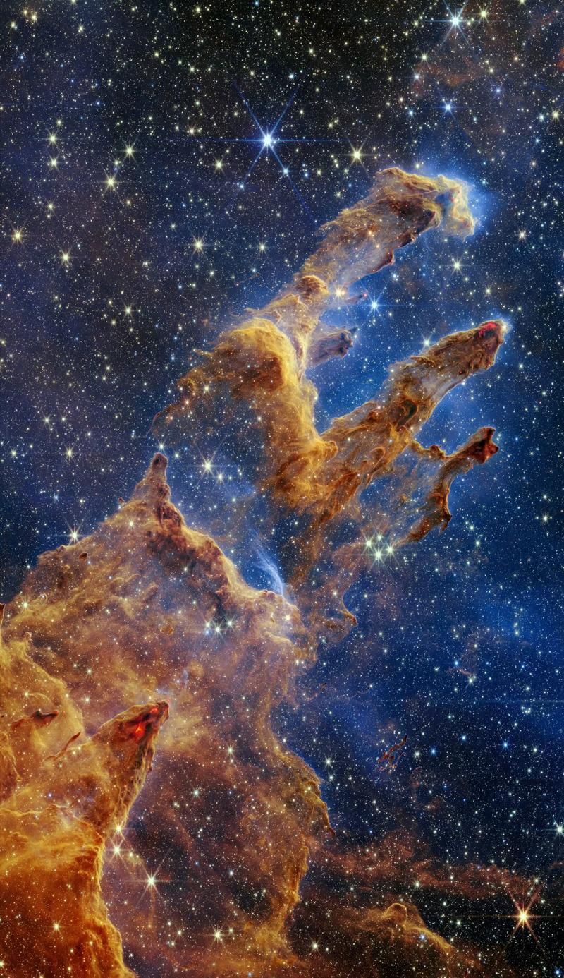 ESA发布巨型星云高清照，宇宙奇观令人惊叹！
