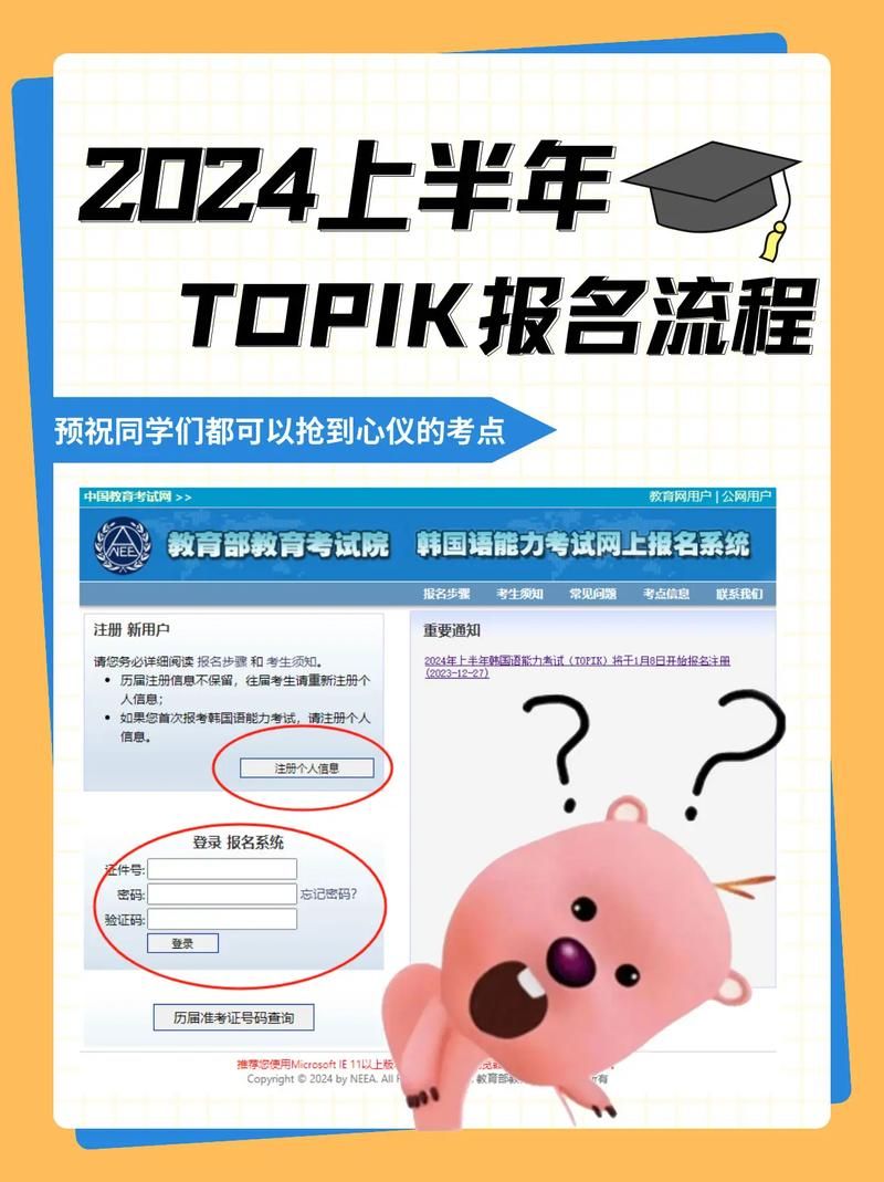 TOPIK报名指南：快速搞定报名流程，顺利参加考试