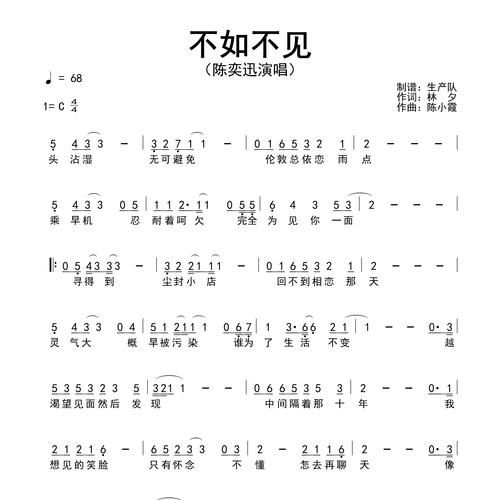 不如不见伴奏：多种版本任你选择，免费下载