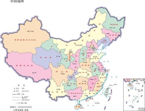 中国地图高清版大图 最新版，地图查询与下载