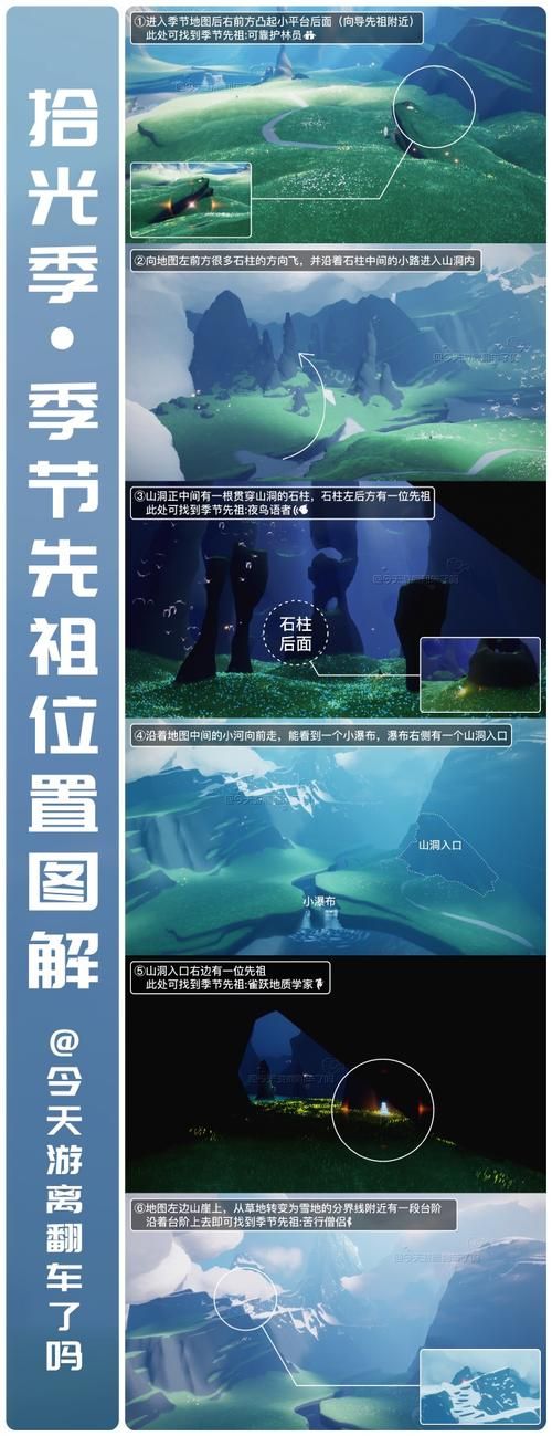 光遇预言季先祖位置大全：快速找到所有先祖！