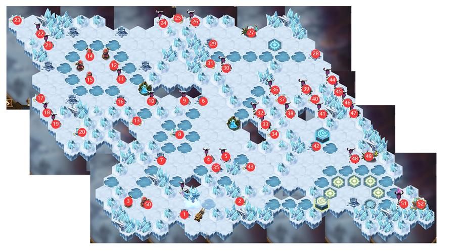 冰封冻土秘境探险:通关路线及奖励一览 冰封冻土秘境探险:通关路线及奖励一览