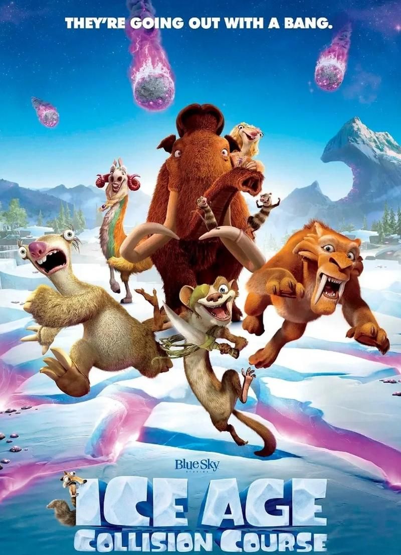 冰河世纪2高清完整版，动物们的新旅程！