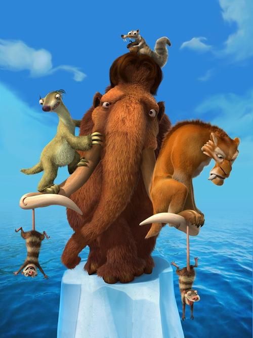 冰河世纪2高清完整版，动物们的新旅程！