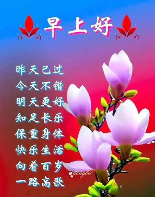 初四早上好快乐图片祝福语：愿你幸福安康，快乐每一天