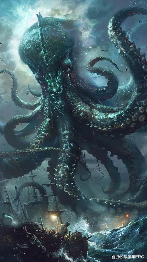 北海巨妖克拉肯：传说与现实，它真的存在吗？