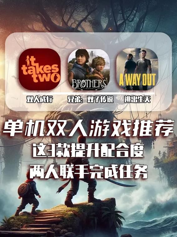 单机双人游戏合集，二人同乐更精彩！