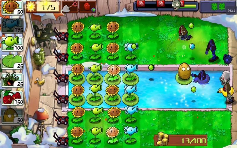 原汁原味的植物大战僵尸小游戏，等你来战！
