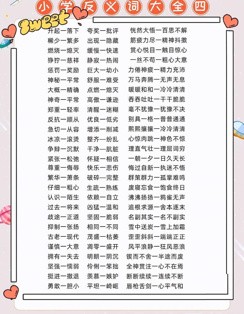 反义词体是什么梗？搞笑图片背后的创作秘诀