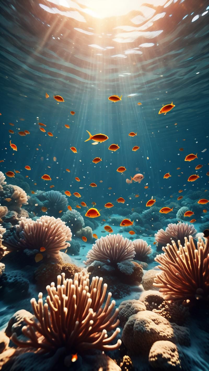 告别单调壁纸！水族馆动态壁纸，给你不一样的视觉享受！