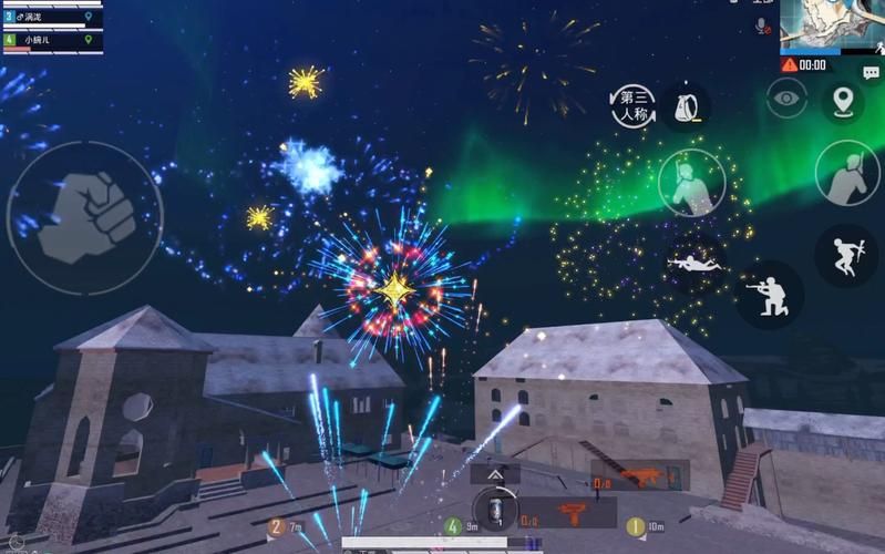 和平精英元旦烟花特效展示！超炫酷烟花等你来