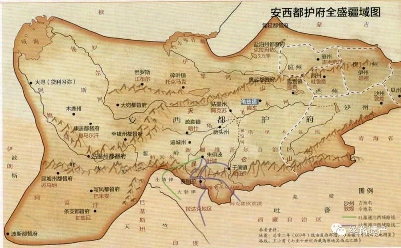 唐帝国安西四镇：西域军事重镇的兴衰史