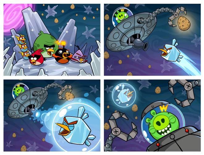 在线玩愤怒的小鸟太空版：重力失重，趣味无限