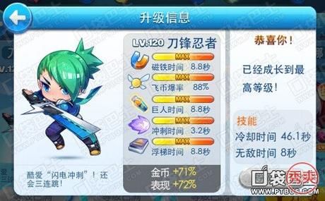 天天酷跑刀锋忍者属性分析：培养价值深度解读