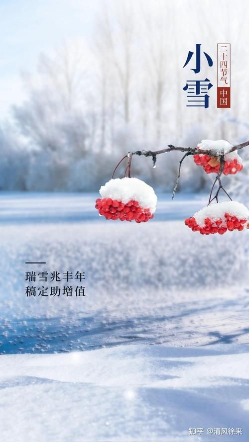 小雪节气图片壁纸：手机电脑高清壁纸免费下载