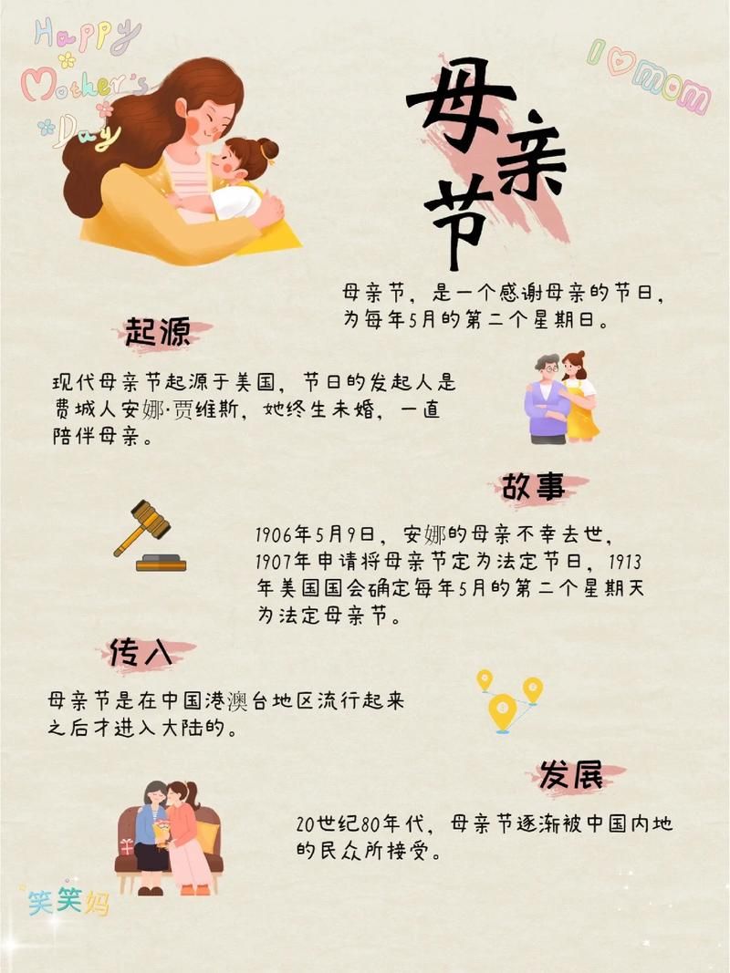 母亲节是几号？赶紧行动起来，为妈妈做些什么吧！