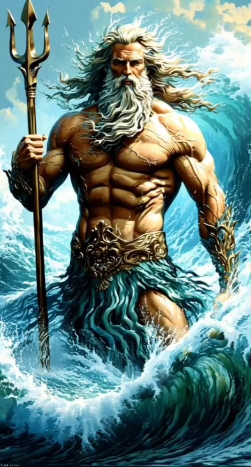海神波塞冬：掌控海洋的希腊神话大神
