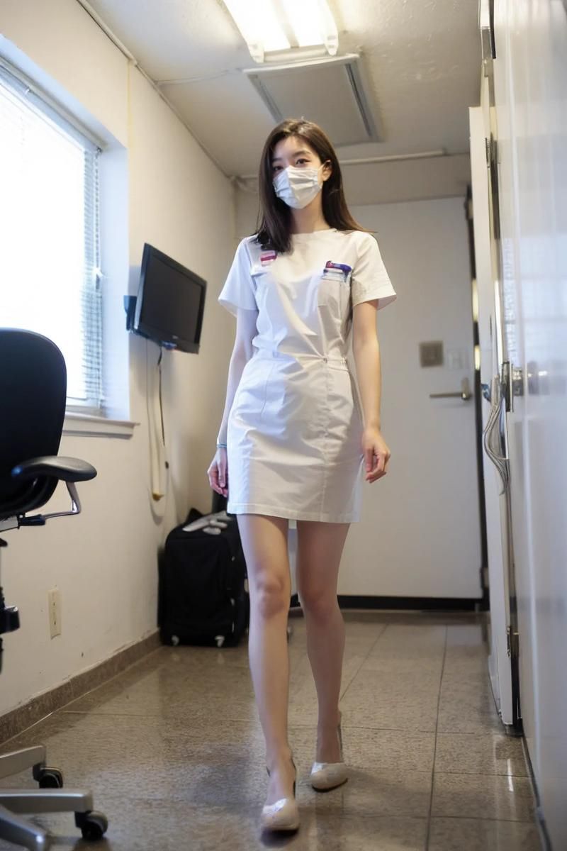 清纯小护士的逆天颜值，你被惊艳到了吗？