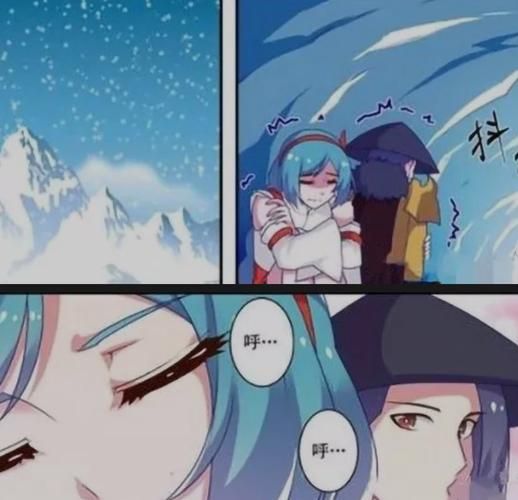 王者荣耀：大乔和刘备的雪山生存挑战
