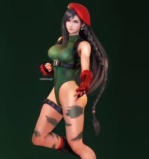 令人惊艳的蒂法工口幻想：最新3D模型图鉴