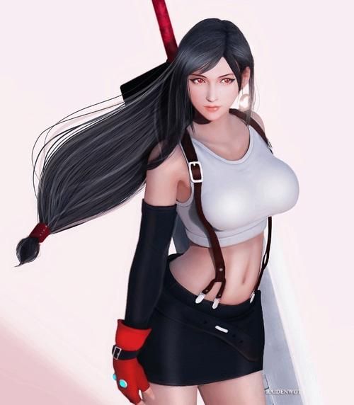 令人惊艳的蒂法工口幻想：最新3D模型图鉴