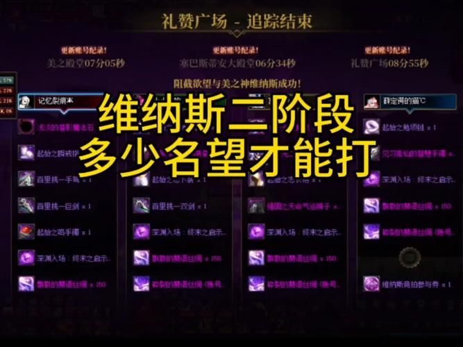 维纳斯计划游戏攻略：全角色养成路线规划