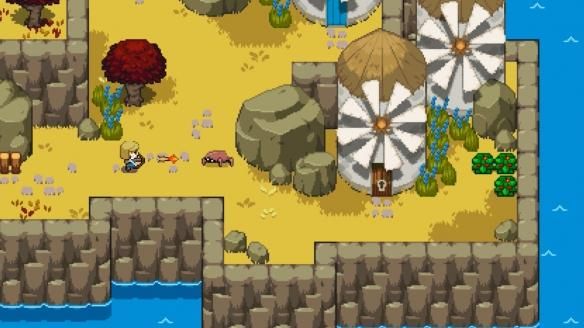 群青的魔女杨过游戏：超燃像素风，带你体验不一样的RPG！